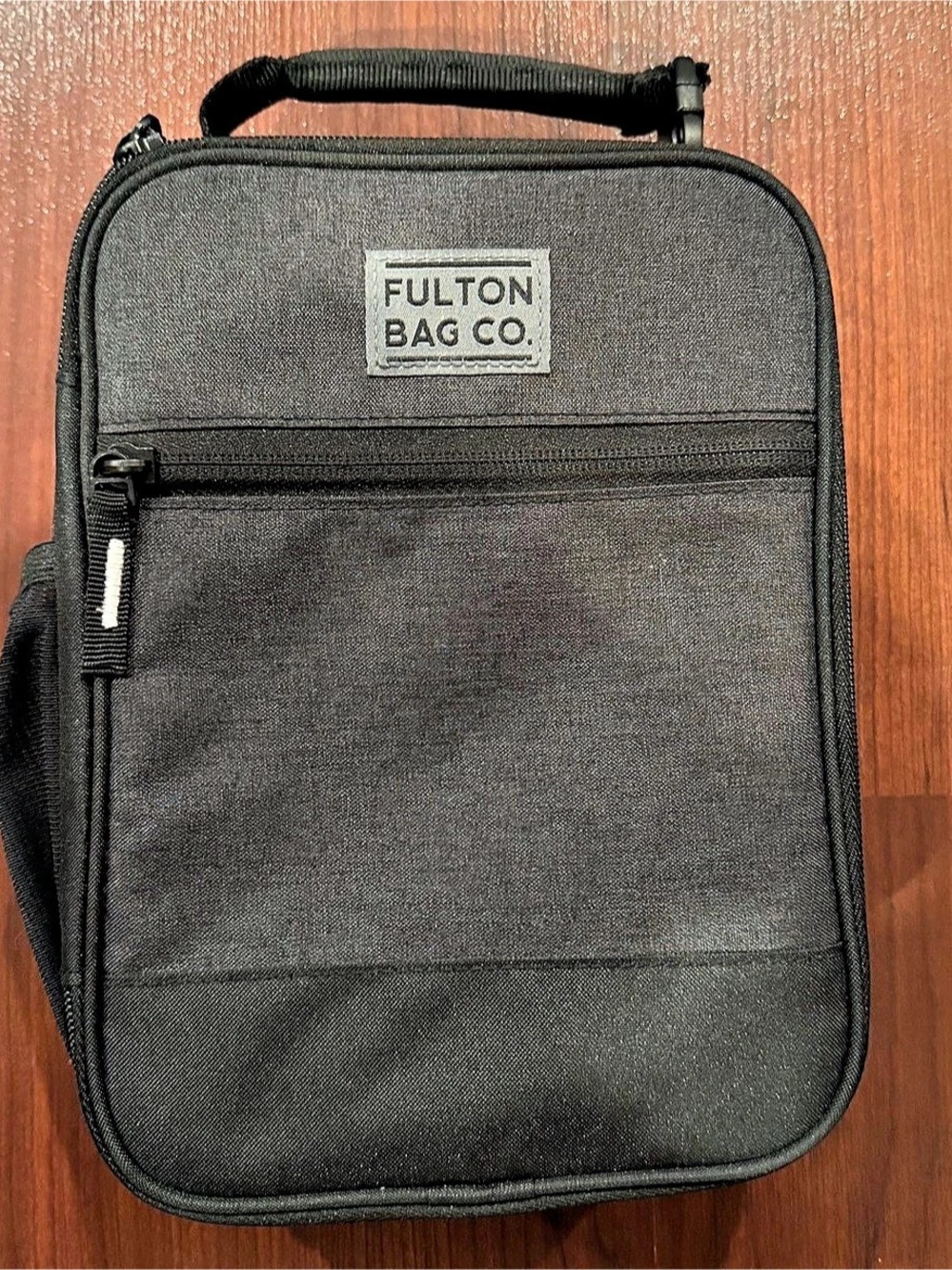Fulton Bag Co. Charcoal Gray Lunchbox